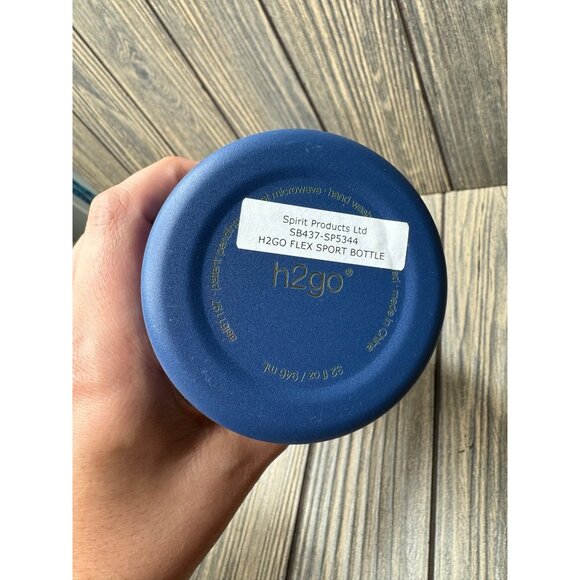 Georgetown Hoyas Stainless Steel H2go Flex Sport Bottle - Picture 5 of 5